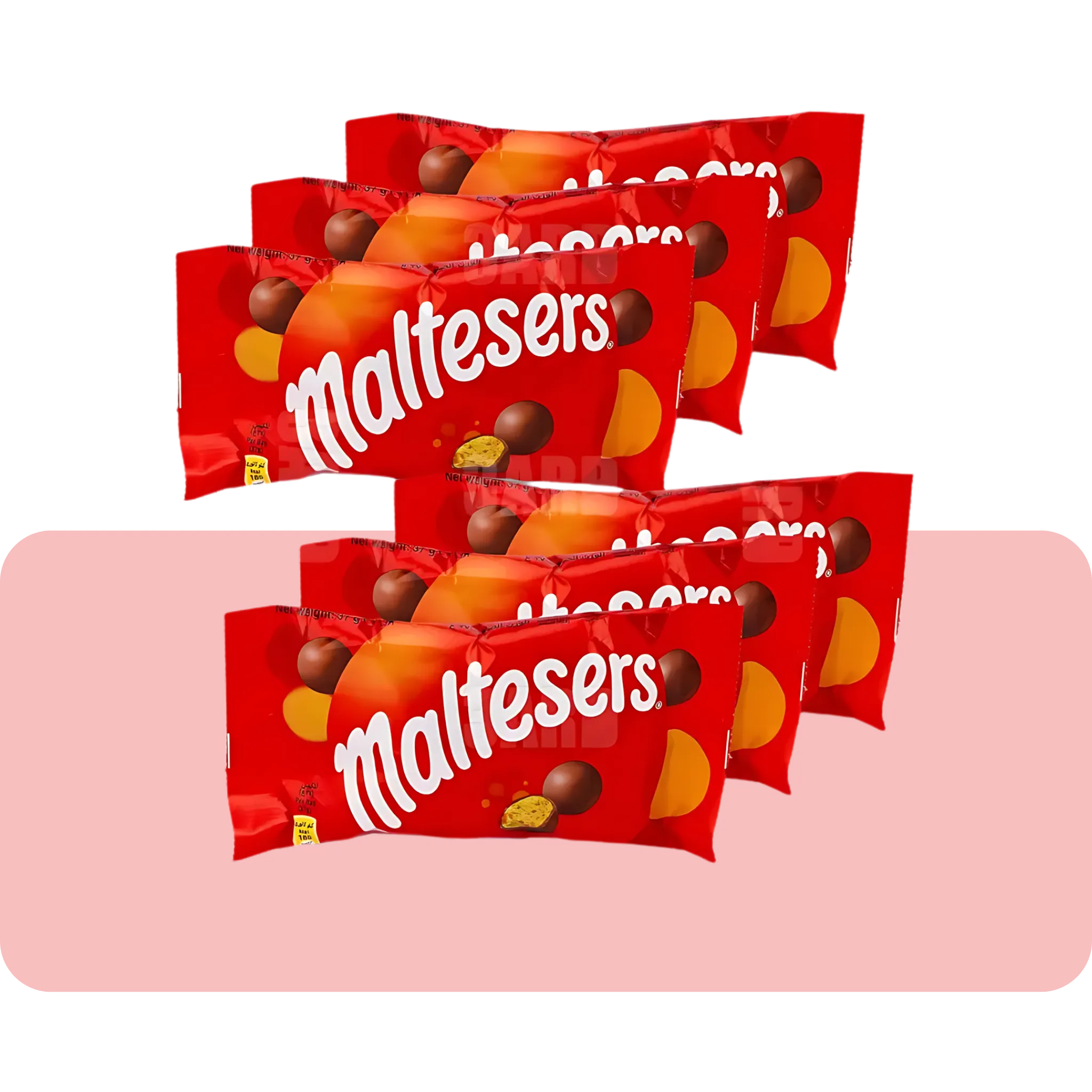 Maltesers Mars Milk chocolate 37g - Pack of 6