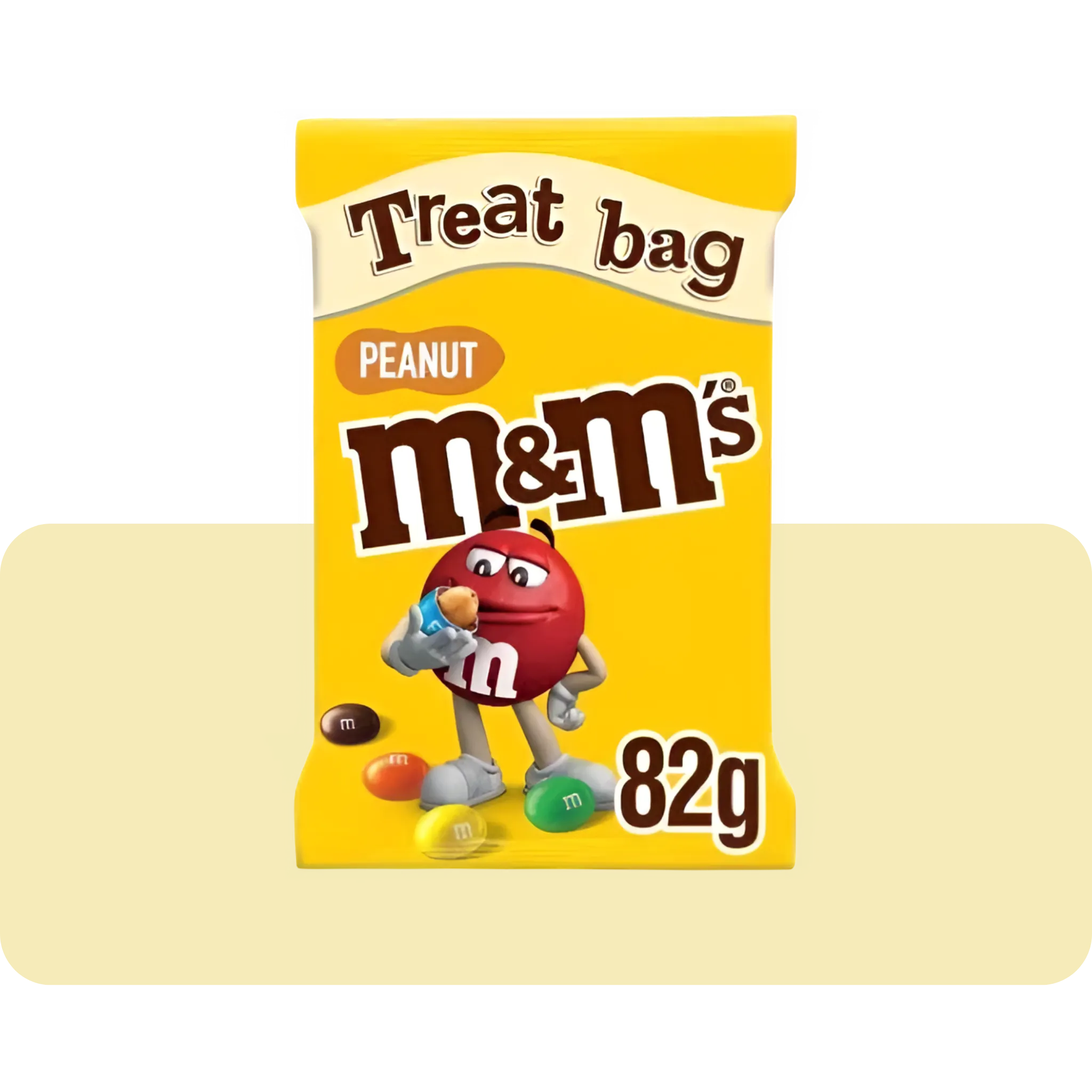 M&M'S Peanut Chocolate Bag 82g