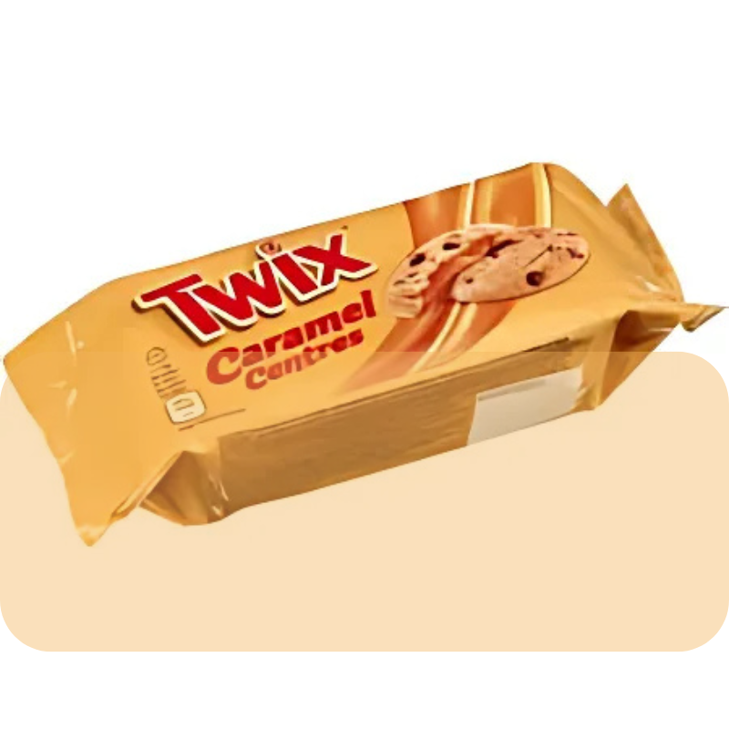 Twix Caramel Centres Cookies